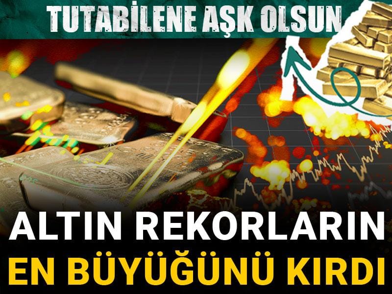 altin rekorlarin en buyugunu kirdi tutabilene ask olsun htxRrQzQ