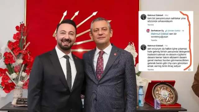 CHP Erzurum İl Başkanı Serhat Can Eş’ten ‘pavyon’ eleştirisine küfürlü yanıt