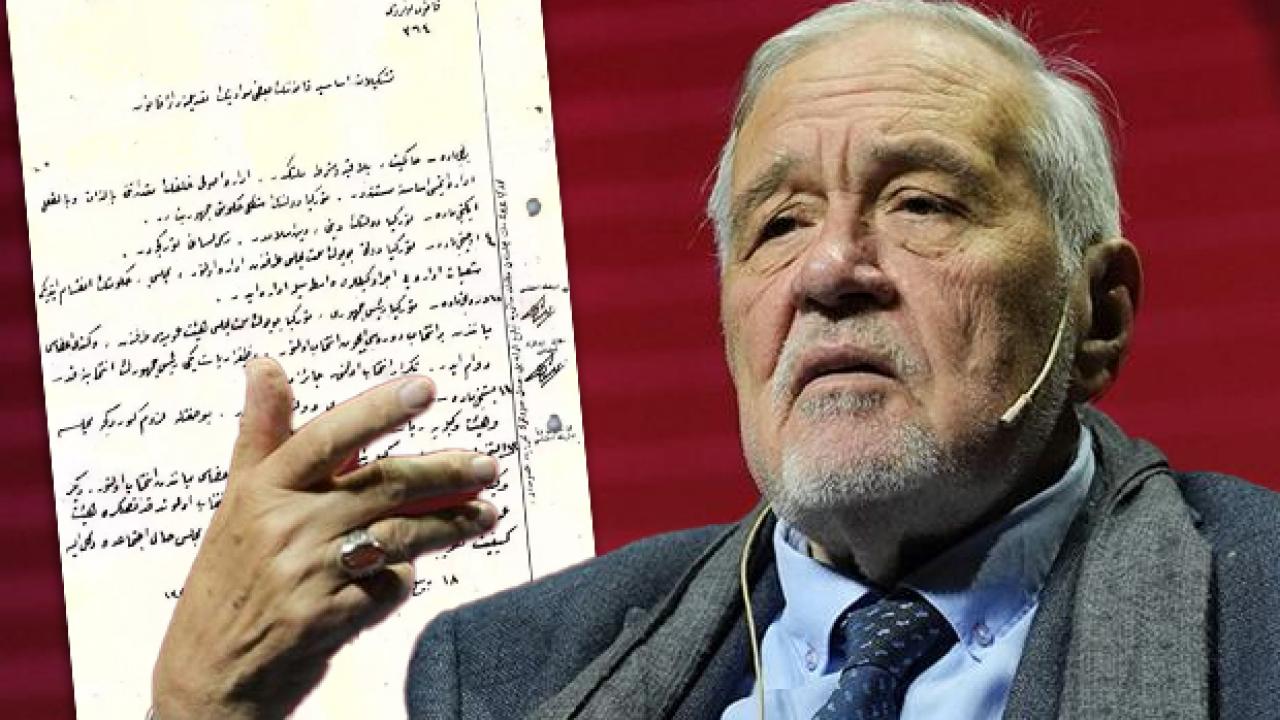 osmanlica kaleme alinmis ilber ortayli cumhuriyetin ilan belgesini paylasti Hm9rUjeK.jpg