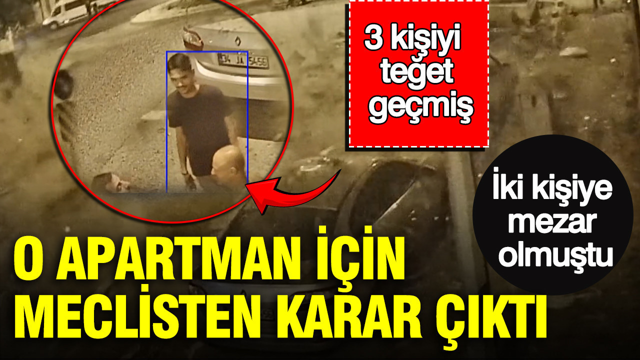 3 kişiyi teğet geçmiş: İki kişiye mezar olmuştu: O Apartman için meclisten karar çıktı Haber gorseli