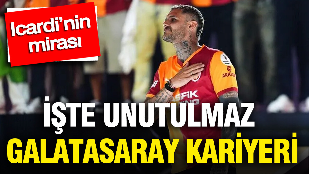 Mauro Icardi’nin mirası: İşte unutulmaz Galatasaray kariyeri Img