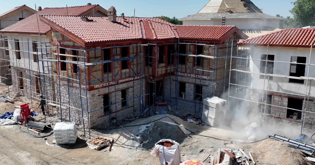 Konya’da tarihi doku yeniden hayat buluyor Konyada tarihi doku yeniden hayat buluyor dMuq3mXA
